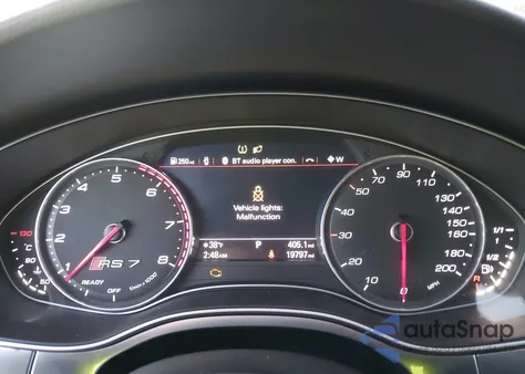 2018 Audi Rs 7 4.0T Performance from USA, damaged, VIN WUAWRAFC5JN901234